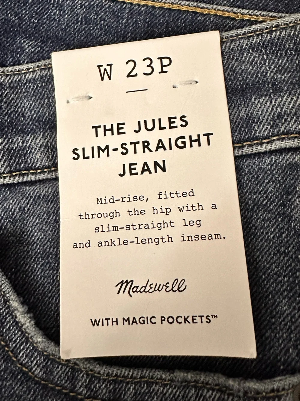 Madewell nwt new